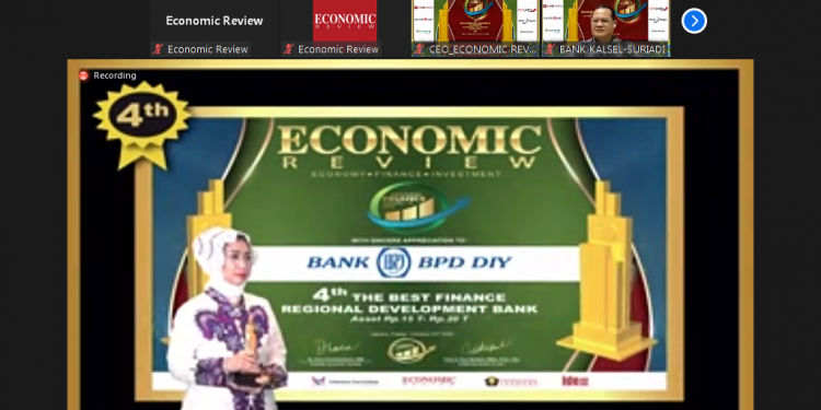 BPD  DIY Moncer di Ajang Indonesia Finance Award-V-2022