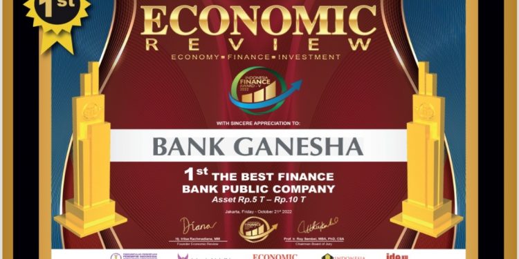Eksistensi Baik, Bank Ganesha Juara Pertama IFA-V-2022