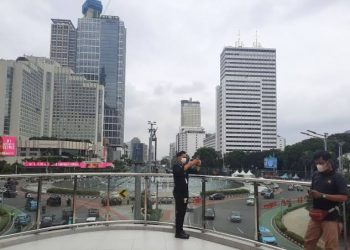 Anjungan Halte Tosari dan Bundaran HI Ditutup Pada Malam Tahun Baru