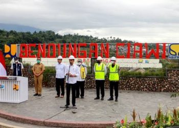 Jokowi Resmikan Bendungan Ciawi – Sukamahi, Yakini Kurangi Banjir DKI