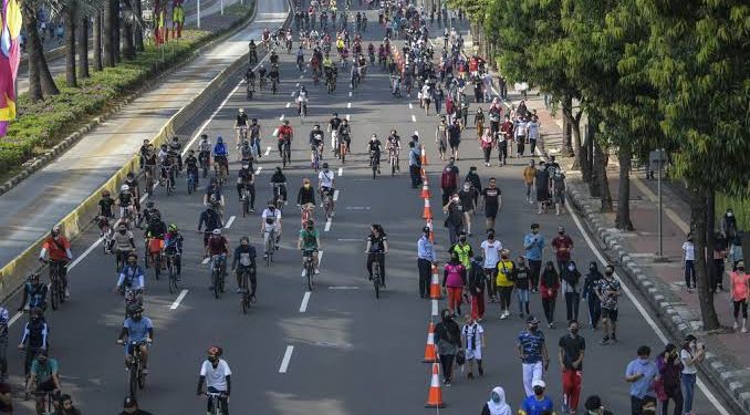Minggu 22 Januari, Car Free Day Ditiadakan, Bertepatan Dengan Imlek