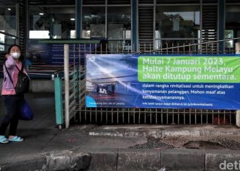 TransJakarta Tutup Halte Kampung Melayu Guna Revitalisasi