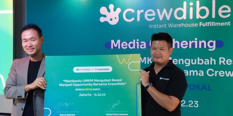 Crwedible Gandeng UMKM Hadapi Resesi Jadi Opportunity