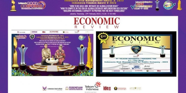 Telkom Bersinar dengan Torehan 3 Penghargaan Sekaligus (GCG, ERM & Finance)