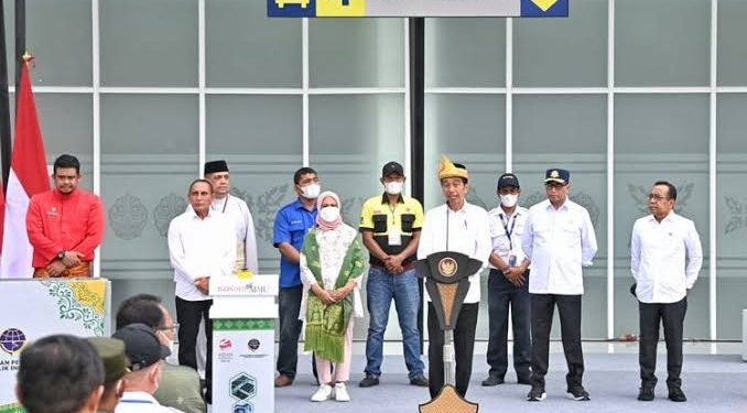 Jokowi Harap Peresmian 2 Terminal di Medan Bebas Preman