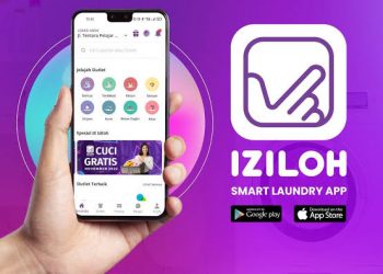 Aplikasi Smart Laundry IZILOH Hadir Mudahkan Masyarakat