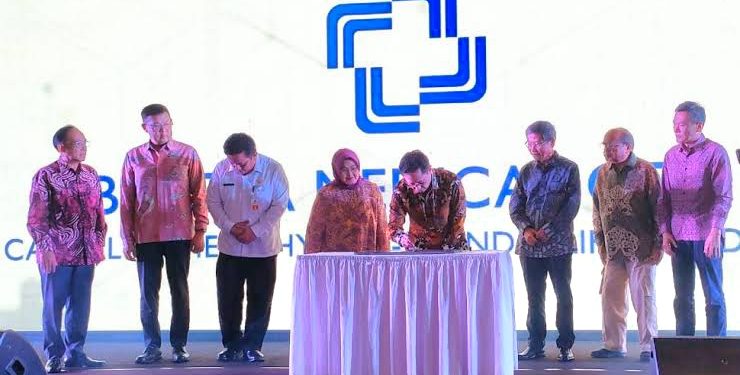Kementerian Keseharan Budi Gunawan Sadikin Meresmikan Jababeka Medical City