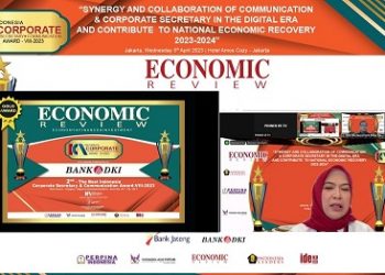 Bank DKI Raih Penghargaan The Best Corsec-Corcomm 2023