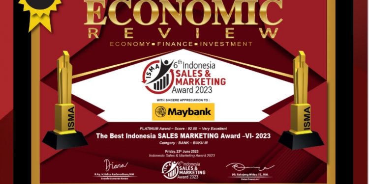 Maybank Indonesia Sabet Penghargaan Bergengsi, ISMA 2023