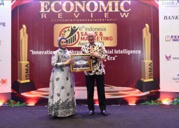 Bank DKI Berjaya di Acara Tahunan Economi Review, ISMA 2023