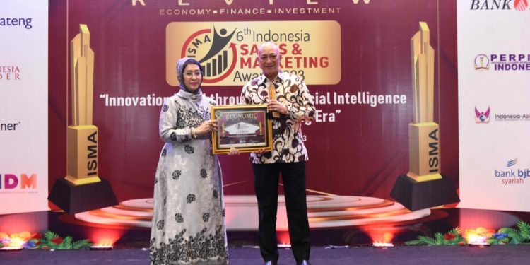 Bank DKI Berjaya di Acara Tahunan Economi Review, ISMA 2023