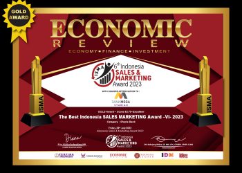 Bank Mega Syariah Terima Penghargaan The Best Indonesia Sales Marketing 2023