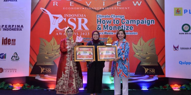 Bank Sampah Bawa IPCM Raih ICSRA 2023