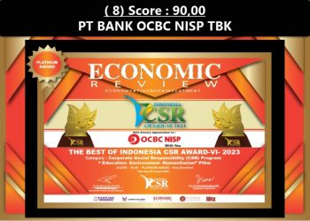 OCBC NISP Raih Best CSR Award 2023