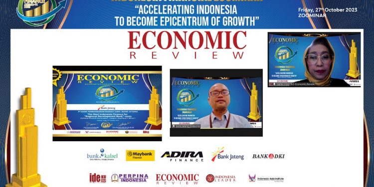 Membanggakan, Bank Jateng Raih The Best Finance for Regional Development Bank 2023