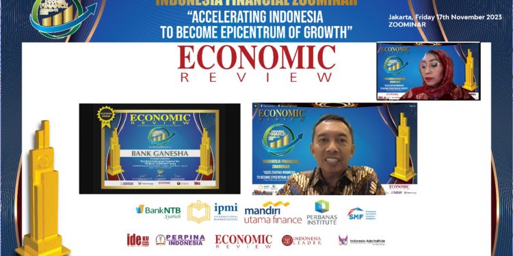 Laba Meningkat, Bank Ganesha Raih Best Indonesia Finance 2023
