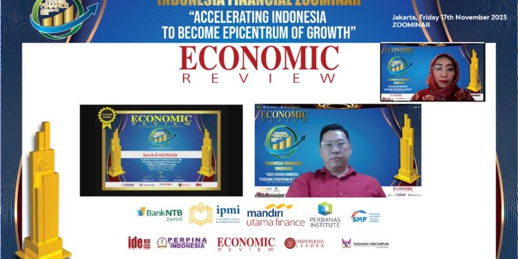 Bank Victoria International TBK Raih The Best Indonesia Finance for Public Company IFA Award VI-2023
