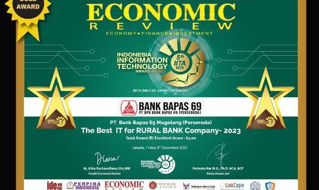 Lakukan Terobosan Digitalisasi Selama Dua Tahun Bank  BPR Bapas 69 Raih IITA 2023