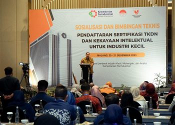 Peduli Industri Kecil, Kemenperin Berikan Sertifikasi TKDN dan Kekayaan Intelektual