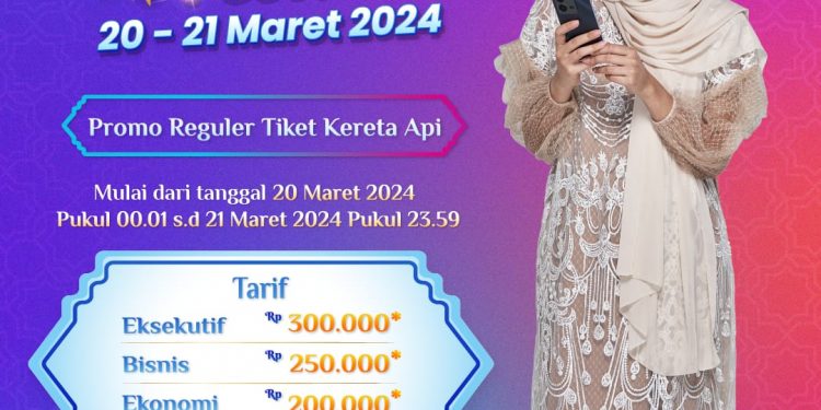 Gelar Ramadan Festive 2024, KAI Hadirkan Diskon Tiket dan Flash Sale Lebaran
