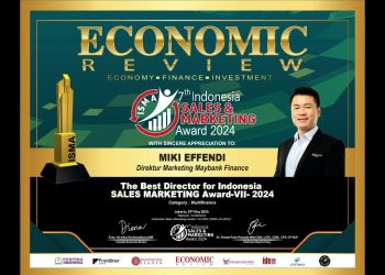 Direktur Marketing Maybank Finance, Miki Effendi Dinobatkan The Best Director For ISMA 2024