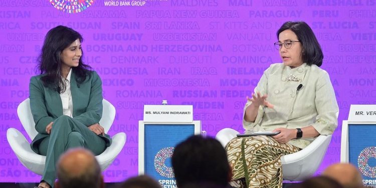 Menkeu Serukan Kolaborasi Solusi Hadapi Tantangan Ekonomi Global di IMF-WBG Spring Meetings