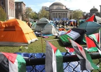 Infografis Aksi Pro-Palestina Marak di Kampus-Kampus AS dan Prancis