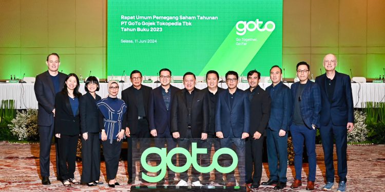 Pemegang Saham GoTo Setujui Seluruh Agenda RUPST dan RUPSLB 2024