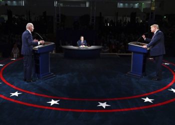 Debat Perdana 27 Juni, Biden Vs Trump Tak Boleh Bawa Catatan-Tanpa Penonton