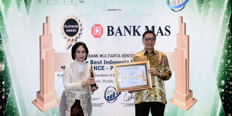 Cetak Kinerja Positif, Bank MAS Sabet The Best Indonesia Finance 2024