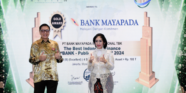 Luar Biasa, Bank Mayapada Diganjar The Best Indonesia Finance 2024