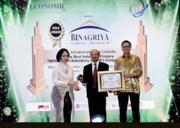 Binagriya Upakara Raih Gold Award Finance 2024, Helatan Economic Review