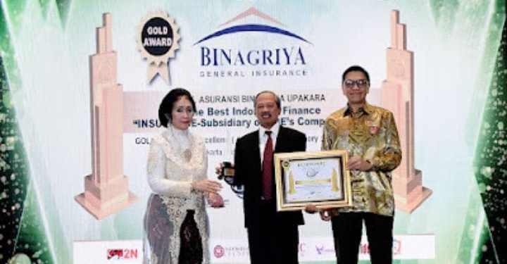 Binagriya Upakara Raih Gold Award Finance 2024, Helatan Economic Review