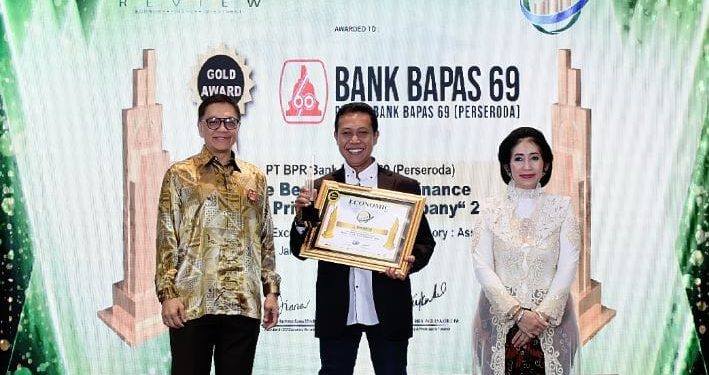 Raih Gold Award – Excellent Finance 2024, Bank Bapas 69 Terus Berinovasi