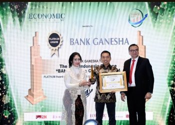 Kenaikan Laba Signifikan, Bank Ganesha Raih The Best Finance Award 2024