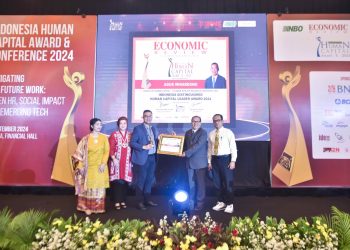 Selamat! Direktur HC Bank BRI Raih Penghargaan di Ajang Indonesia Human Capital Award X 2024