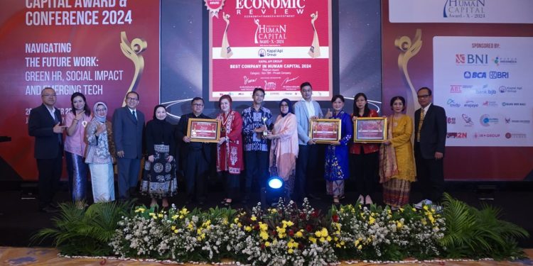 Transformasikan Human Capital Dengan Baik, Kapal Api Raih 4 Penghargaan Human Capital Award