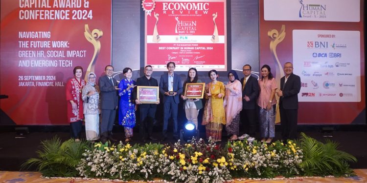 Miliki Kebijakan SDM yang Baik Membuat PLN Nusantara Power Raih Human Capital Award 2024
