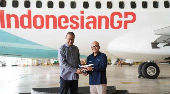 Garuda Indonesia Gandeng ITDC Jalin Kerjasama sebagai Official Airline MotoGPTM 2024