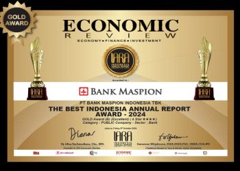 Bank Maspion Raih Indonesia Annual Report Award 2024 Dari Economic Review