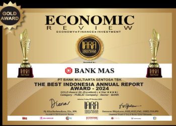 Percepat Proses Digitalisasi Bank Multiarta Sentosa  (MAS) Tbk Berhasil Rebut Penghargaan Bergengsi The Best Annual Report Award 2024