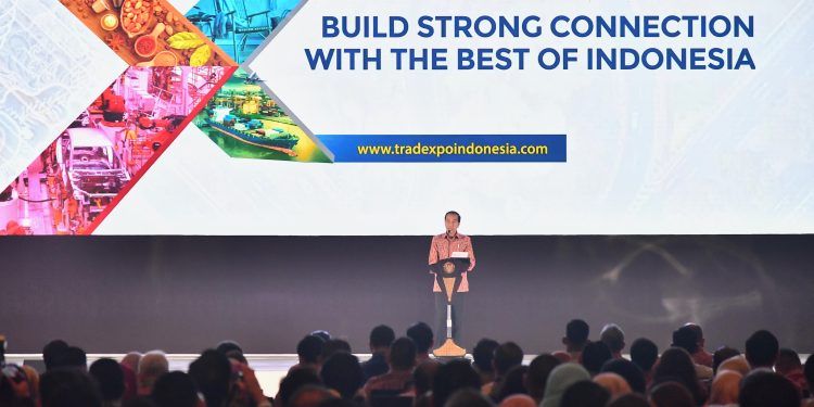 Presiden Jokowi Resmikan Pembukaan Trade Expo Indonesia ke-39 di ICE BSD