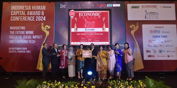 Nanovest Raih Penghargaan Human Capital  Award 2024