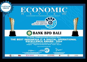 Bank Sumut Raih Platinum Award Pada Ajang Indonesia IT & Digital Operational Excellence Award VI 2024