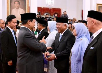 Presiden Prabowo Subianto Lantik Basuki Hadimuljono sebagai Kepala OIKN