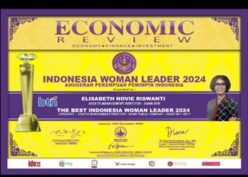 Elizabeth Novie Riswanti Direktur Assets Management Bank BTN Raih The Best Indonesia Women Leader 2024