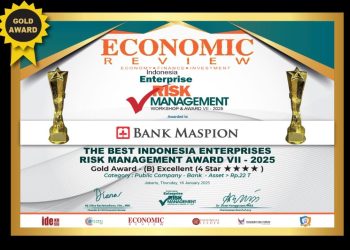 Bank Maspion Raih Gold Award Pada Ajang IERMA 2025
