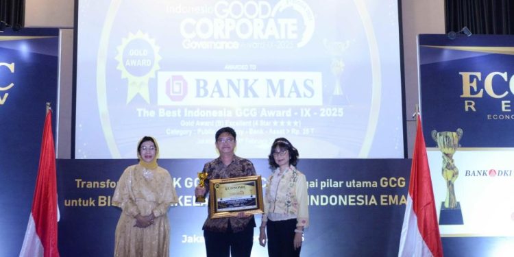 BTN Raih GCG Award 2025 dengan Predikat Gold  Berkat Perkuat Posisi Daya Saing