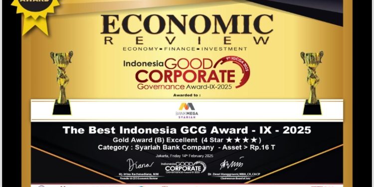Mengacu Pada 3 Aspek GCG Mumpuni, Maybank Finance Raih GCG Award 2025 Kategori Gold Award.