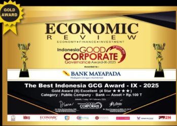 Laksanakan Prinsip GCG dengan Manajemen yang Sehat, Bank Mayapada Raih Gold Award GCG IX 2025